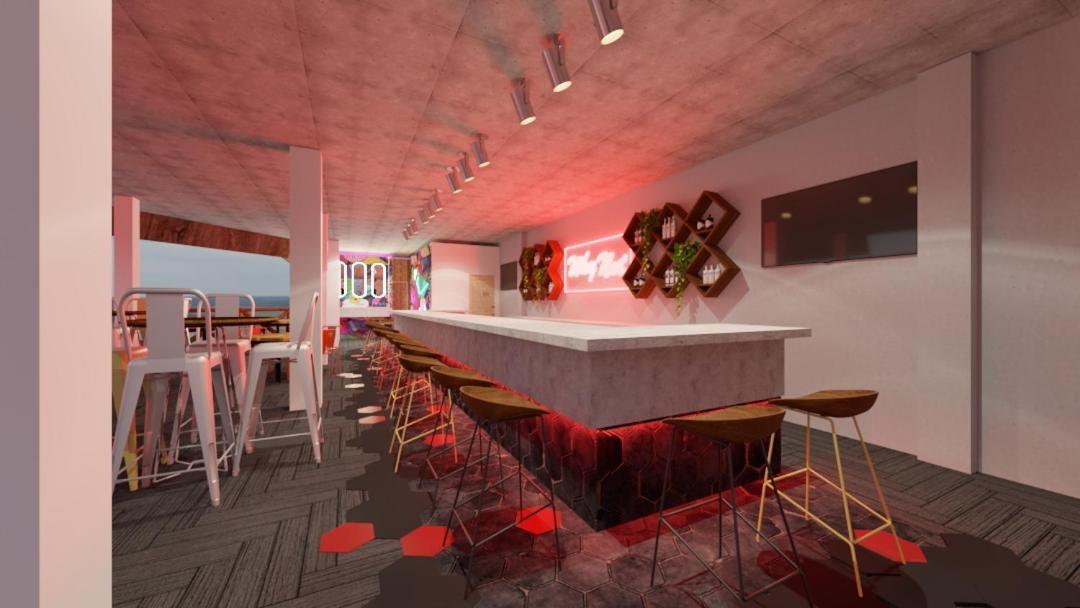 פלאייה דל כרמן Why Not Rooftop Party Hostel מראה חיצוני תמונה