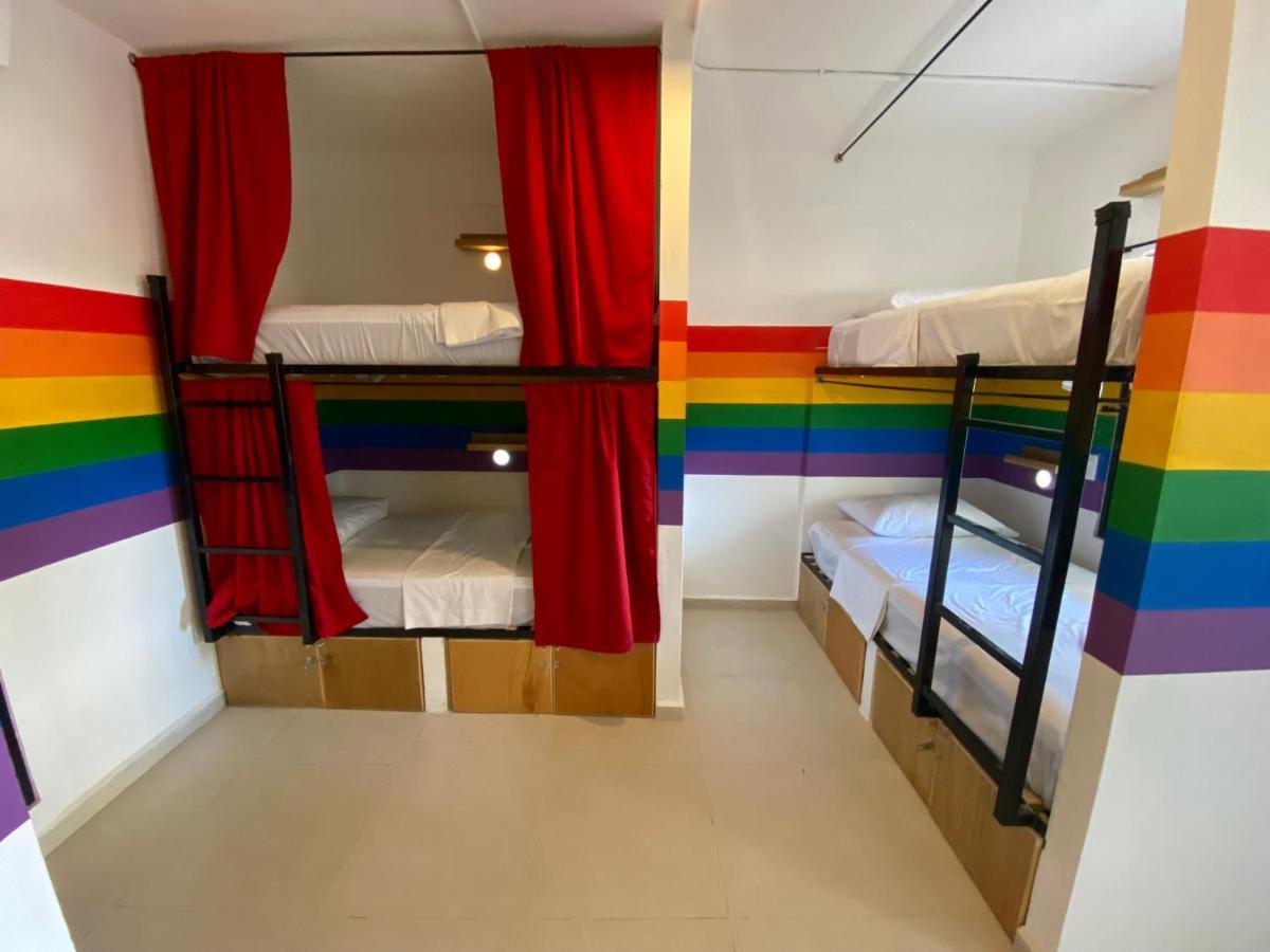 פלאייה דל כרמן Why Not Rooftop Party Hostel מראה חיצוני תמונה