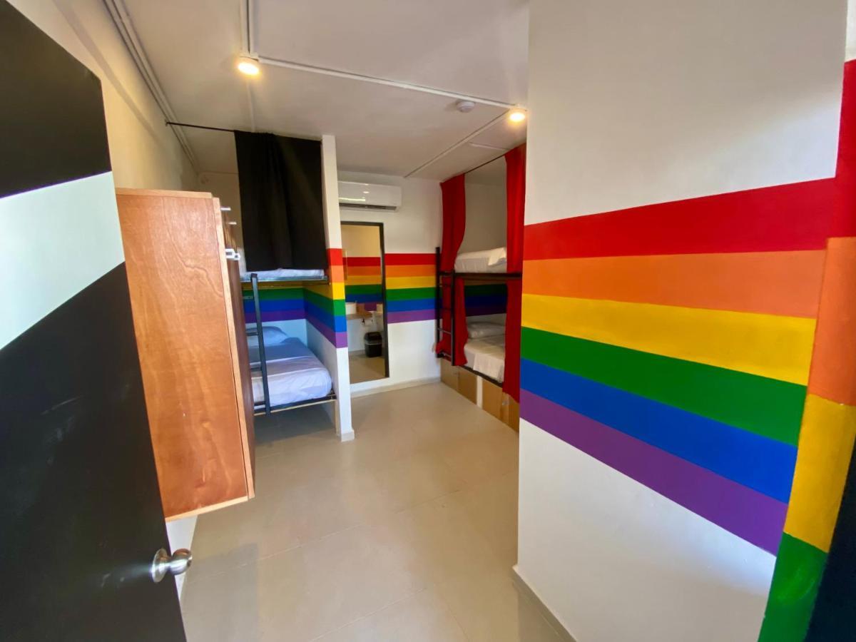 פלאייה דל כרמן Why Not Rooftop Party Hostel מראה חיצוני תמונה
